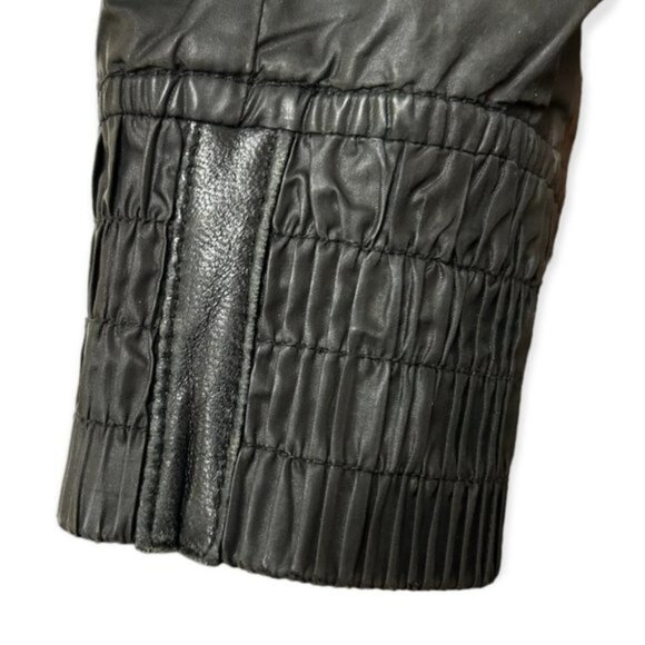 Mackage Perla Black Packable Bomber Jacket - Picture 10 of 13